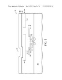 METHOD OF MAKING A DIE WITH RECESSED ALUMIUM DIE PADS diagram and image