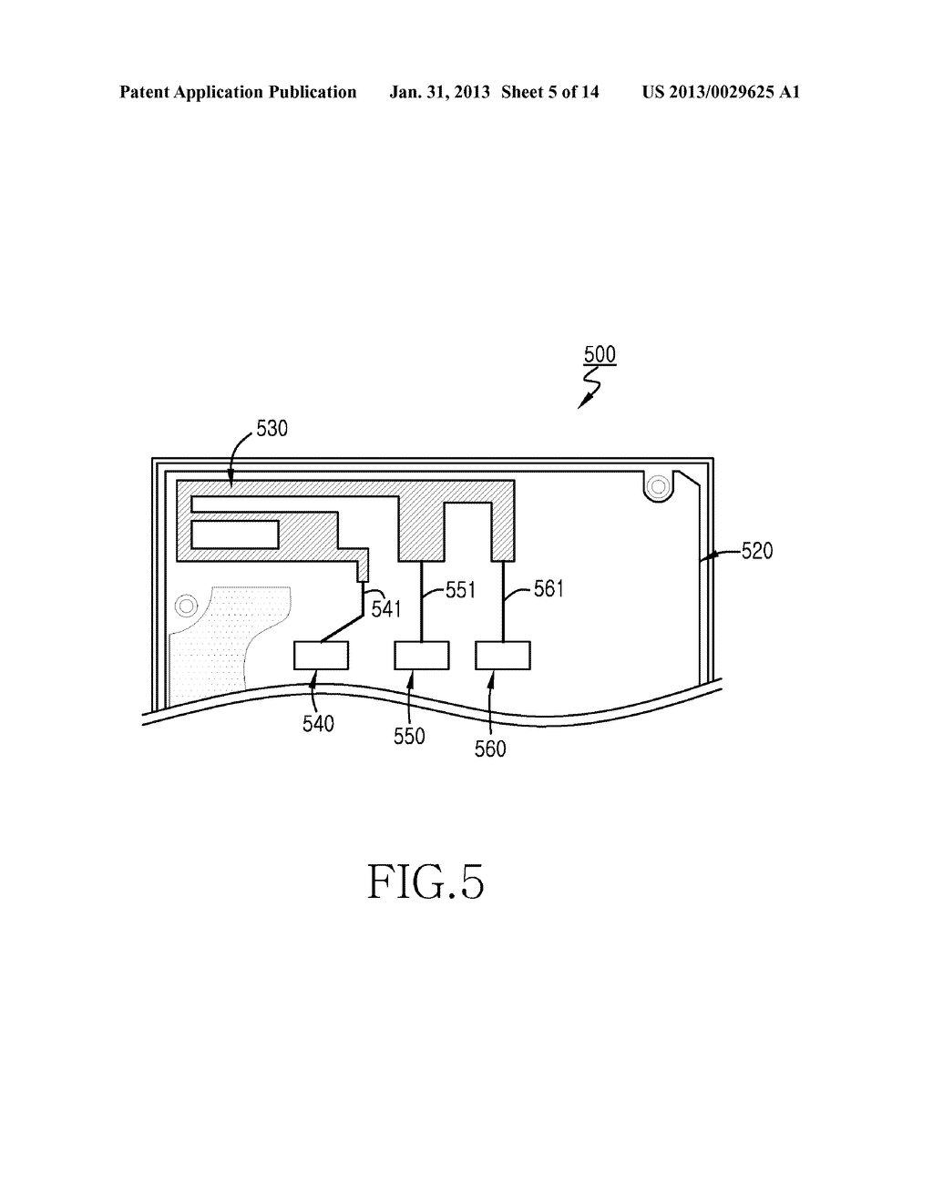 INTEGRATED ANTENNA AND SENSOR ELEMENT APPARATUS FOR A PORTABLE WIRELESS     TERMINAL - diagram, schematic, and image 06