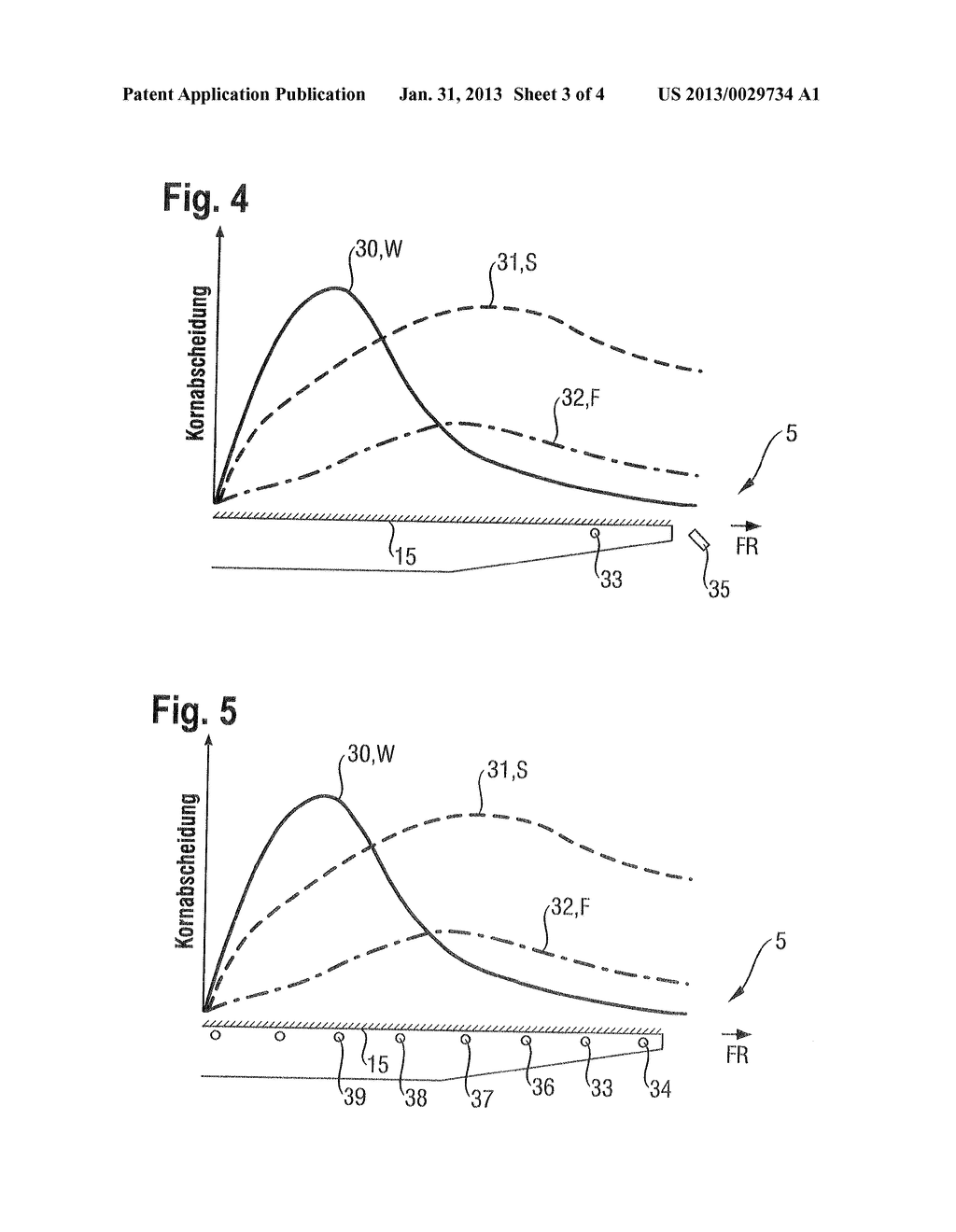 Method for controlling a crop separating process of a combine harvester - diagram, schematic, and image 04