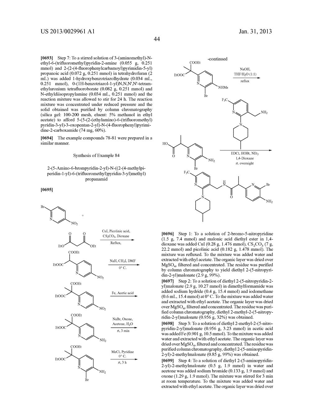 Substituted Heterocyclic Aza Compounds - diagram, schematic, and image 45