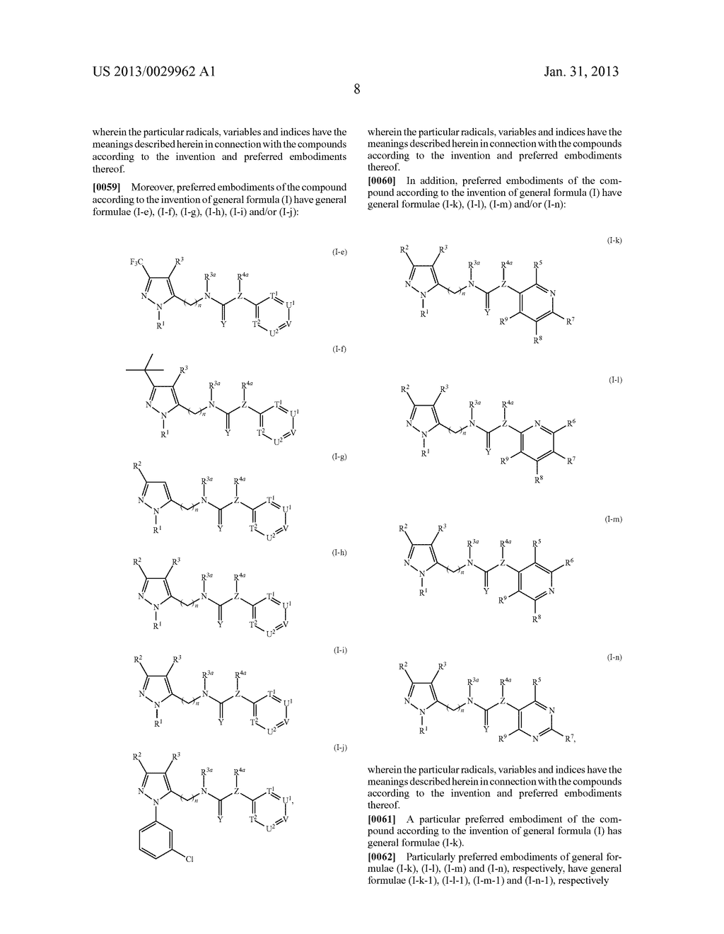 Substituted Heteroaromatic Pyrazole-Containing Carboxamide and Urea     Compounds as Vanilloid Receptor Ligands - diagram, schematic, and image 09