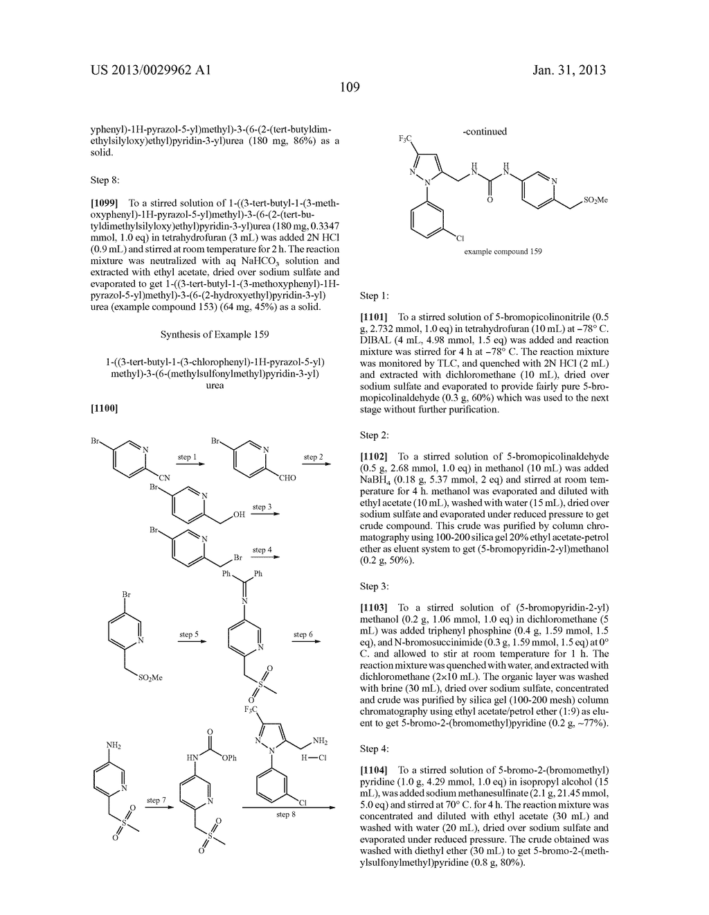 Substituted Heteroaromatic Pyrazole-Containing Carboxamide and Urea     Compounds as Vanilloid Receptor Ligands - diagram, schematic, and image 110