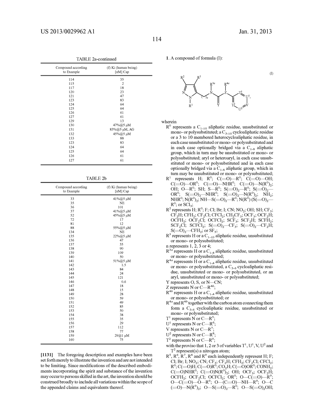 Substituted Heteroaromatic Pyrazole-Containing Carboxamide and Urea     Compounds as Vanilloid Receptor Ligands - diagram, schematic, and image 115