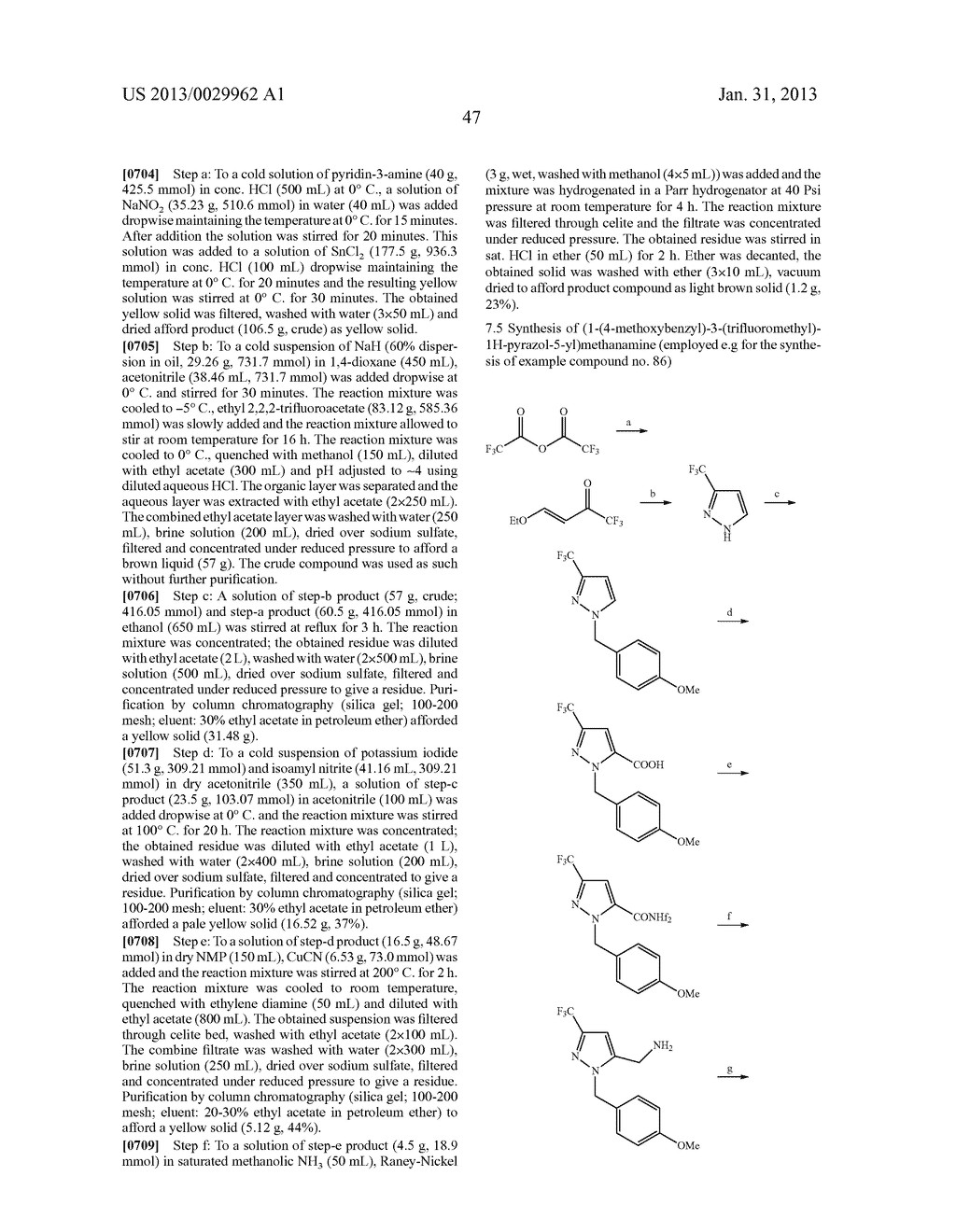 Substituted Heteroaromatic Pyrazole-Containing Carboxamide and Urea     Compounds as Vanilloid Receptor Ligands - diagram, schematic, and image 48