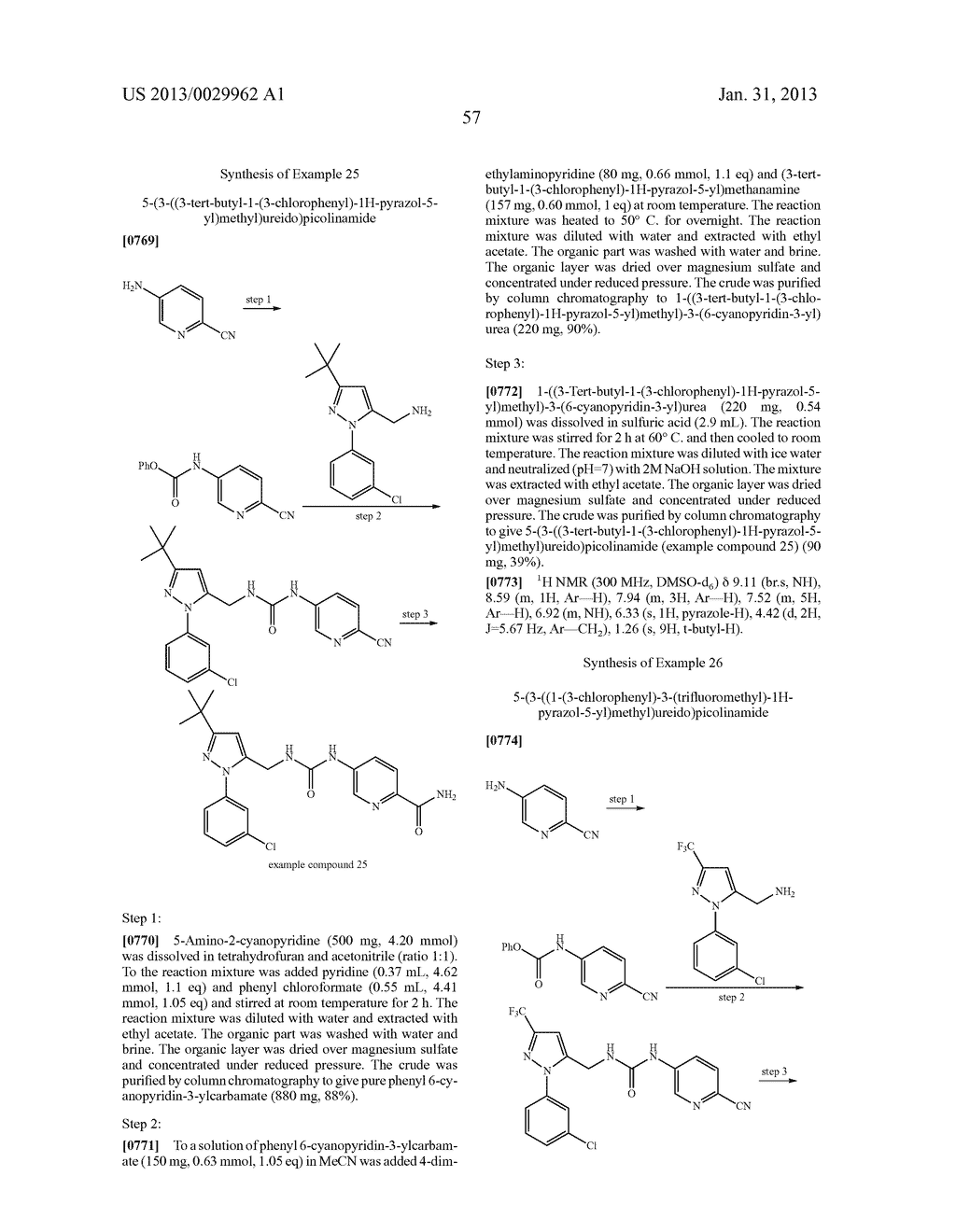 Substituted Heteroaromatic Pyrazole-Containing Carboxamide and Urea     Compounds as Vanilloid Receptor Ligands - diagram, schematic, and image 58