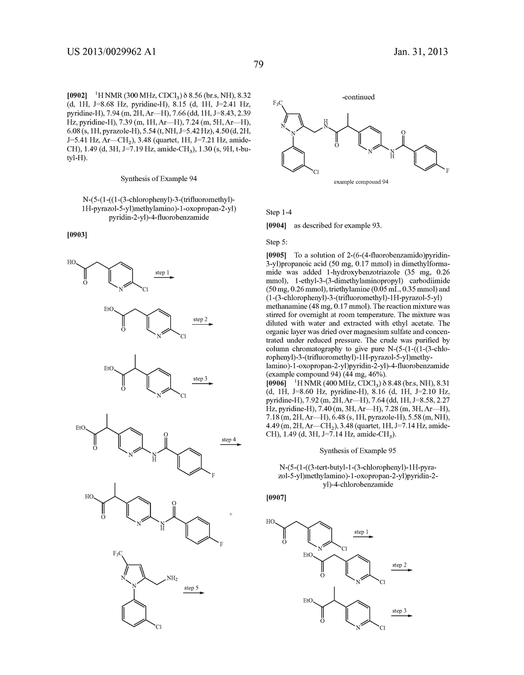 Substituted Heteroaromatic Pyrazole-Containing Carboxamide and Urea     Compounds as Vanilloid Receptor Ligands - diagram, schematic, and image 80
