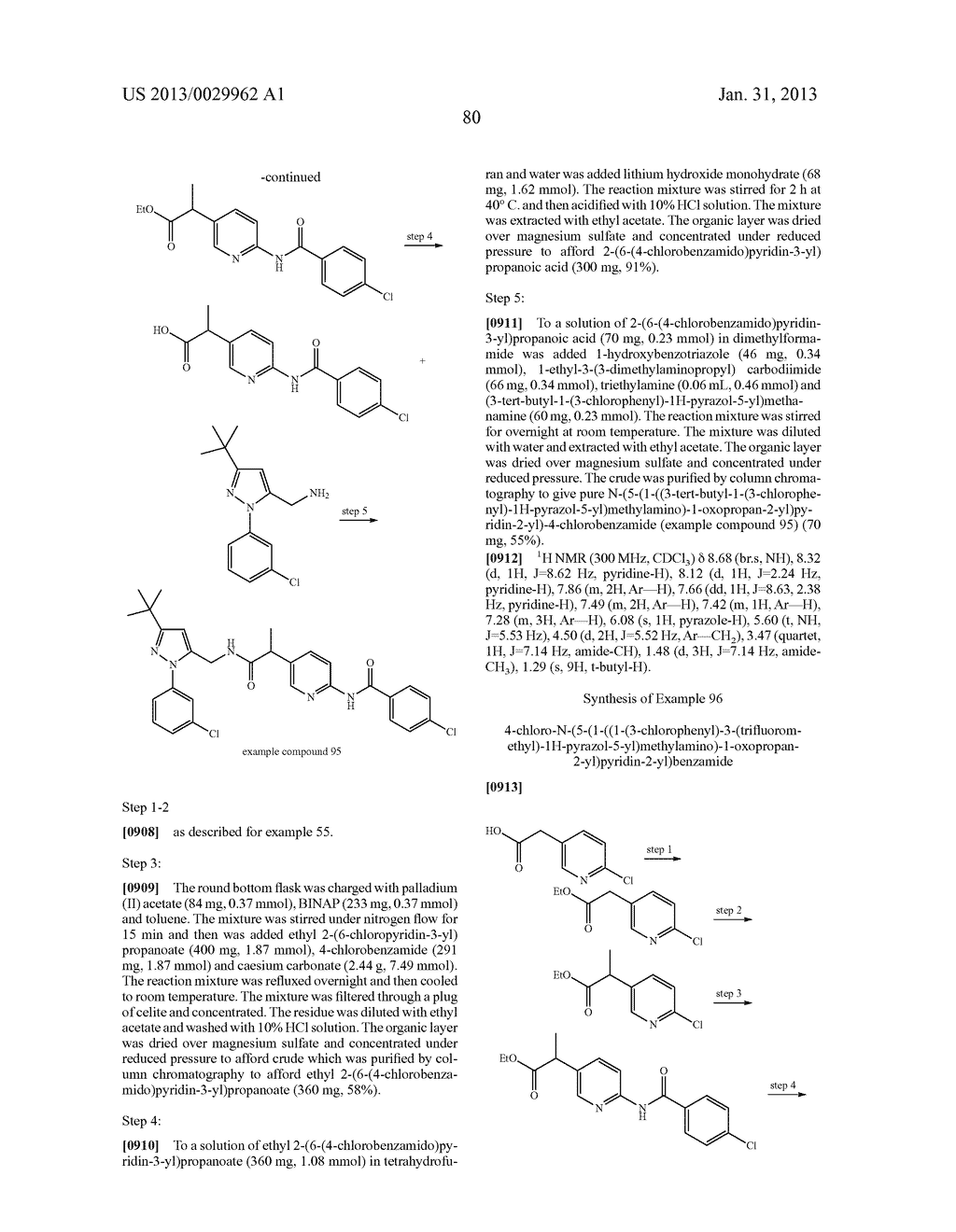 Substituted Heteroaromatic Pyrazole-Containing Carboxamide and Urea     Compounds as Vanilloid Receptor Ligands - diagram, schematic, and image 81