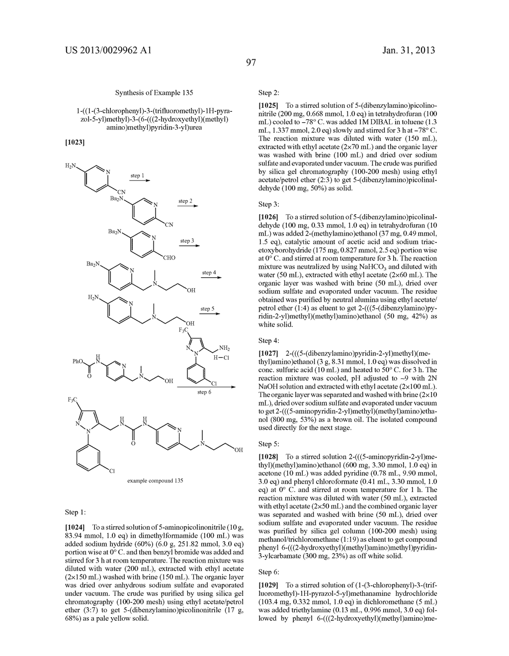 Substituted Heteroaromatic Pyrazole-Containing Carboxamide and Urea     Compounds as Vanilloid Receptor Ligands - diagram, schematic, and image 98