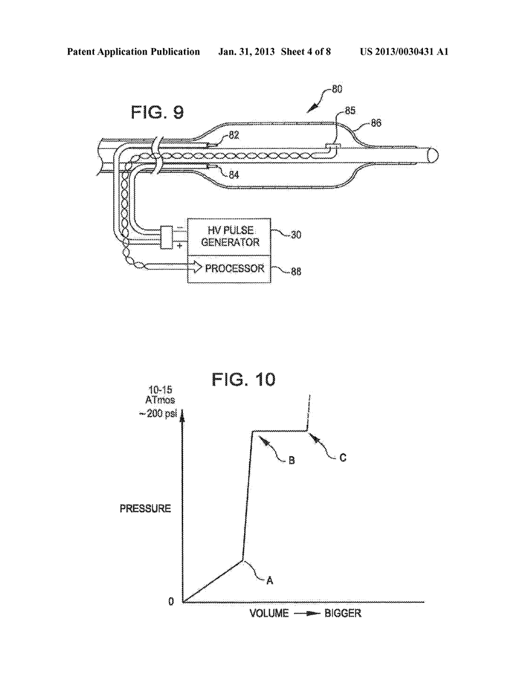 SHOCK WAVE BALLOON CATHETER SYSTEM WITH OFF CENTER SHOCK WAVE GENERATOR - diagram, schematic, and image 05