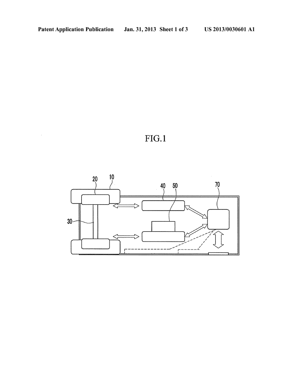 CONTROL SYSTEM AND METHOD OF VEHICLE USING IN-WHEEL MOTOR - diagram, schematic, and image 02