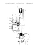 DRIVE SYSTEM WITH AN APPARATUS FOR INTERRUPTING THE OPERATION IN THE CASE     OF AN IMMINENT LACK OF OPERATING MEDIUM diagram and image