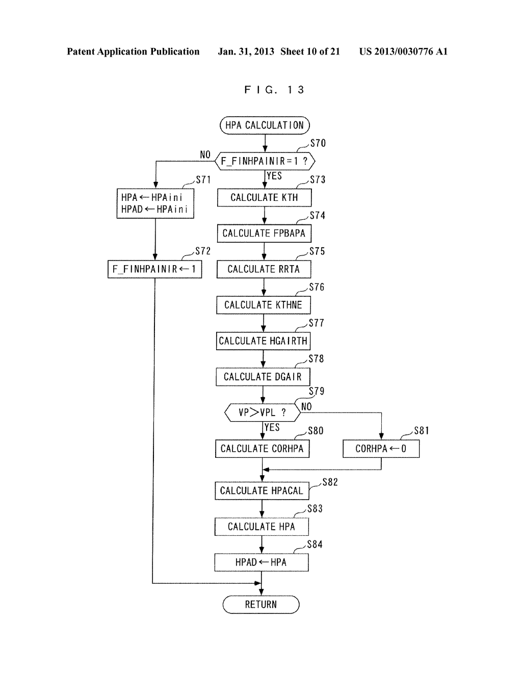 INTAKE PARAMETER-CALCULATING DEVICE FOR INTERNAL COMBUSTION ENGINE AND     METHOD OF CALCULATING INTAKE PARAMETER - diagram, schematic, and image 11