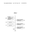 POWER CONSUMPTION AMOUNT MANAGEMENT SYSTEM FOR MANAGING POWER CONSUMPTION     AMOUNT, POWER CONSUMPTION MANAGEMENT METHOD, AND STORAGE MEDIUM diagram and image