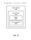 AUTOMATED WEBSITE GENERATION VIA INTEGRATED DOMAIN REGISTRATION, HOSTING     PROVISIONING, AND WEBSITE BUILDING diagram and image