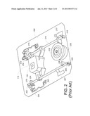 TILT ADJUSTING DEVICE FOR OPTICAL PICKUP HEAD diagram and image