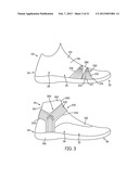 Footwear With Interchangeable Bootie System diagram and image