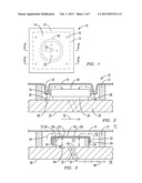 TWO STAGE SERIAL IMPINGEMENT COOLING FOR ISOGRID STRUCTURES diagram and image