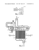 DEFROSTABLE HEAT EXCHANGING APPARATUS AND ASSOCIATED METHOD diagram and image