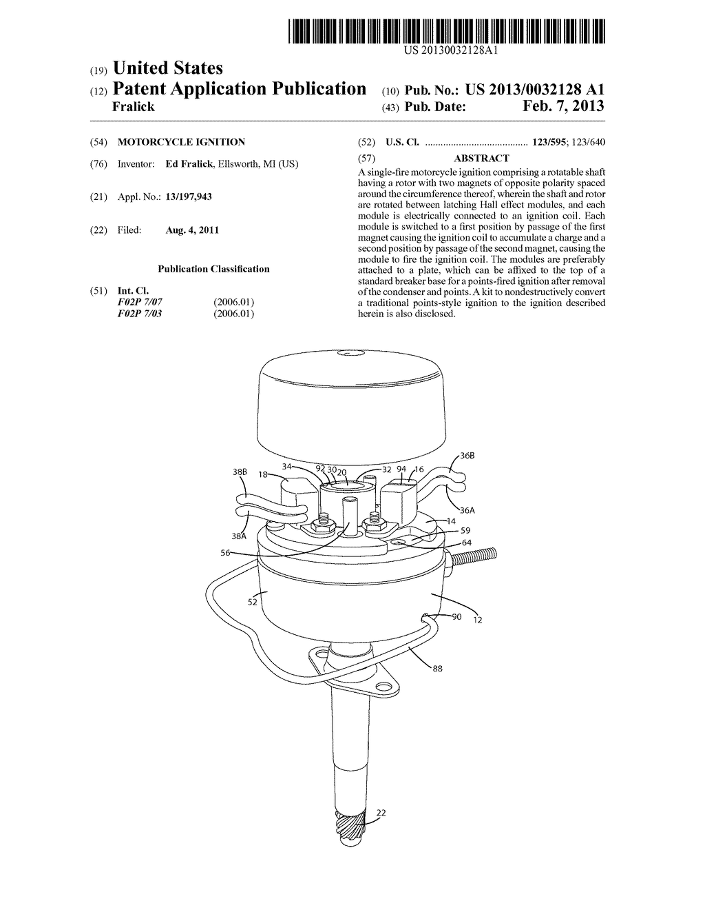 MOTORCYCLE IGNITION - diagram, schematic, and image 01