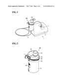 NEBULIZER KIT AND NEBULIZER diagram and image