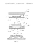 MICROELECTRONIC PACKAGE WITH TERMINALS ON DIELECTRIC MASS diagram and image