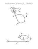 EAS TAG WITH ARTICULATED BODY AND ATTACHING ELEMENT diagram and image