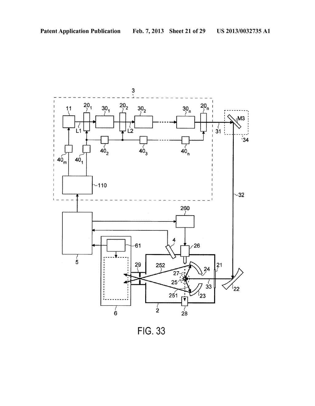 LASER APPARATUS AND EXTREME ULTRAVIOLET LIGHT GENERATION SYSTEM INCLUDING     THE LASER APPARATUS - diagram, schematic, and image 22