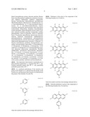 MATERIALS FOR ORGANIC ELECTROLUMINESCENCE DEVICES diagram and image