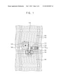 DISPLAY SUBSTRATE, METHOD OF MANUFACTURING A DISPLAY SUBSTRATE AND LIQUID     CRYSTAL DISPLAY DEVICE HAVING A DISPLAY SUBSTRATE diagram and image