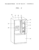 REFRIGERATOR WITH INNER DOOR diagram and image