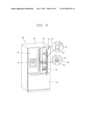 REFRIGERATOR WITH INNER DOOR diagram and image