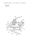 TOUCH-PANEL INPUT DEVICE diagram and image