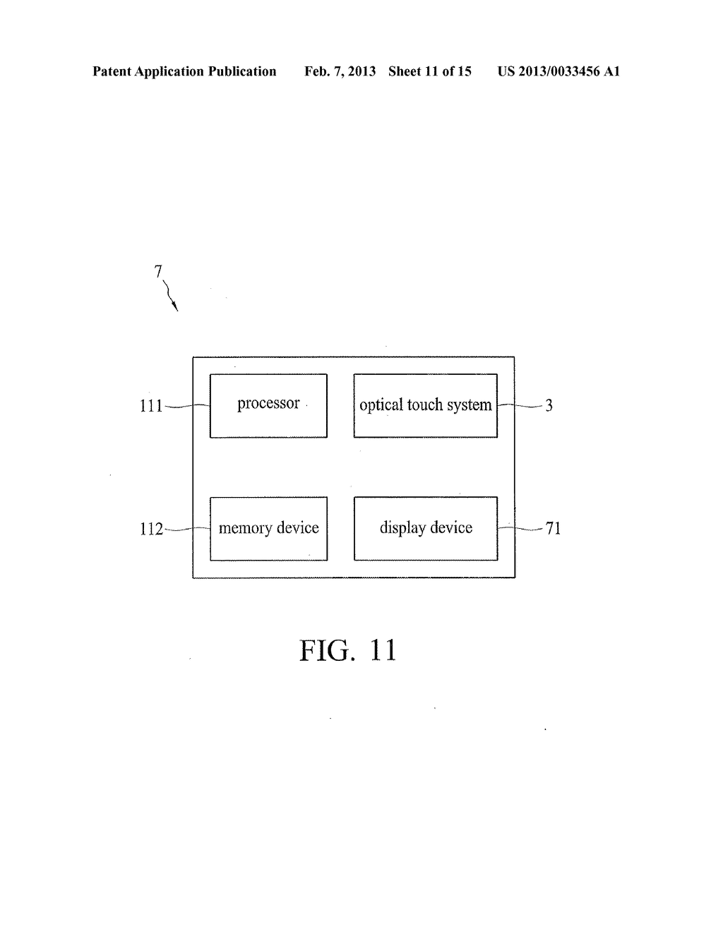 OPTICAL TOUCH SYSTEM AND ELECTRONIC APPARATUS INCLUDING THE SAME - diagram, schematic, and image 12