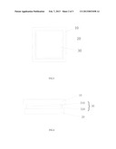 MULTILAYER STRUCTURE, METHOD FOR PRODUCING THE SAME AND TOUCH SENSITIVE     DISPLAY USING THE SAME diagram and image