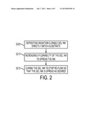 METHODS, APPARATUS, AND SYSTEMS FOR SPREADING RADIATION CURABLE GEL INK diagram and image