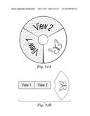 DISPLAY SYSTEM AND METHOD FOR PROJECTION ONTO MULTIPLE SURFACES diagram and image