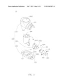 LOCK STRUCTURE FOR ELECTRONIC DEVICE diagram and image