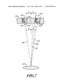 STRUCTURE AND METHOD FOR GENERATING AN OPTICAL IMAGE FROM AN ULTRASONIC     HOLOGRAPHIC PATTERN diagram and image