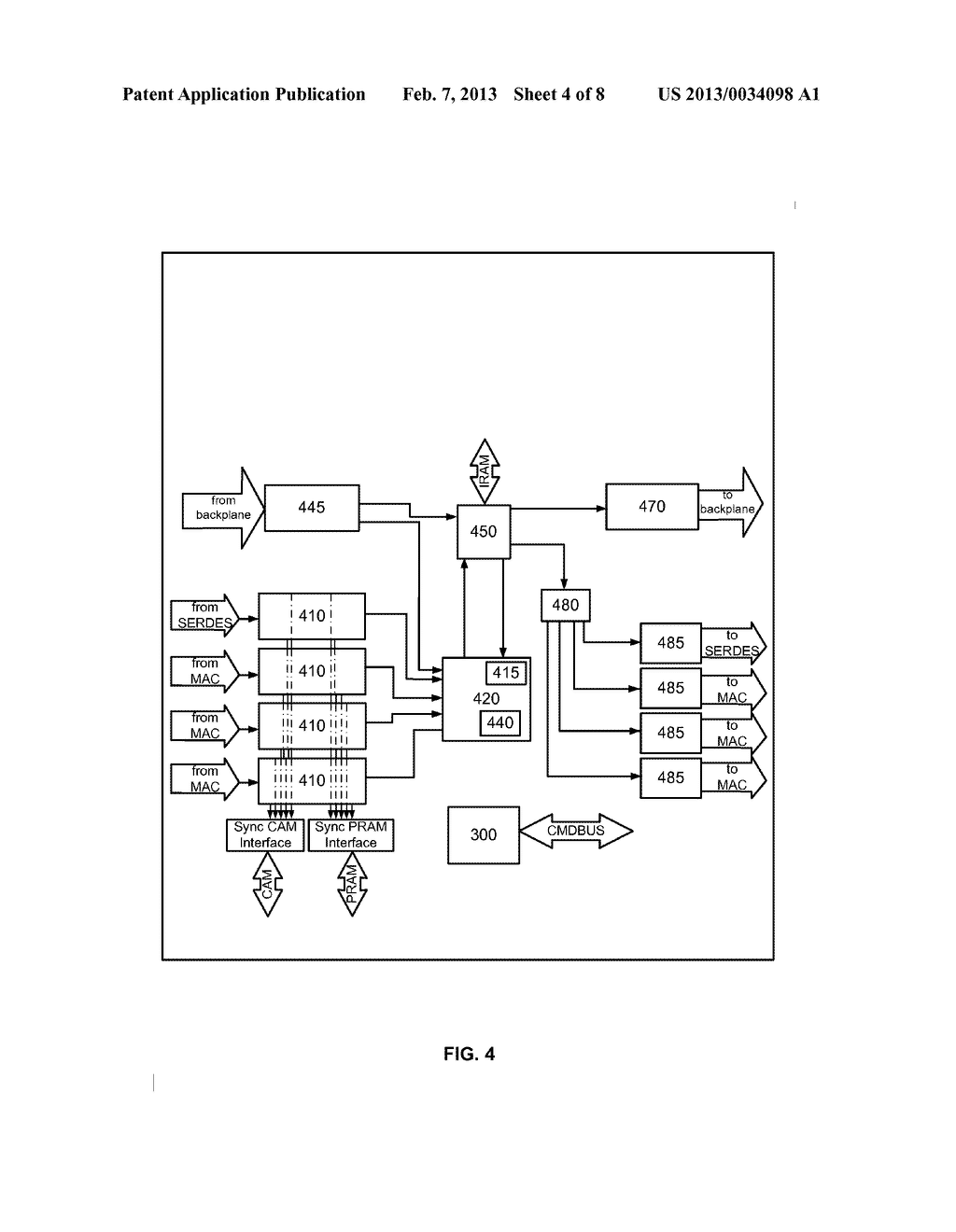 FLEXIBLE METHOD FOR PROCESSING DATA PACKETS IN A NETWORK ROUTING SYSTEM     FOR ENHANCED EFFICIENCY AND MONITORING CAPABILITY - diagram, schematic, and image 05