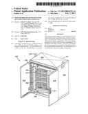 FIBER DISTRIBUTION HUB WITH OUTSIDE ACCESSIBLE GROUNDING TERMINALS diagram and image