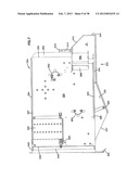 FIBER DISTRIBUTION HUB WITH OUTSIDE ACCESSIBLE GROUNDING TERMINALS diagram and image