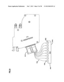 FIBER DISTRIBUTION HUB WITH OUTSIDE ACCESSIBLE GROUNDING TERMINALS diagram and image