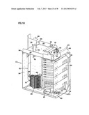 FIBER DISTRIBUTION HUB WITH OUTSIDE ACCESSIBLE GROUNDING TERMINALS diagram and image