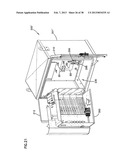 FIBER DISTRIBUTION HUB WITH OUTSIDE ACCESSIBLE GROUNDING TERMINALS diagram and image