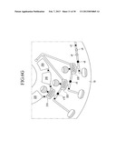 CENTRIFUGAL FORCE-BASED MICROFLUIDIC DEVICE FOR MULTIPLXED ANALYSIS AND     DETECTION METHOD USING THE  SAME diagram and image