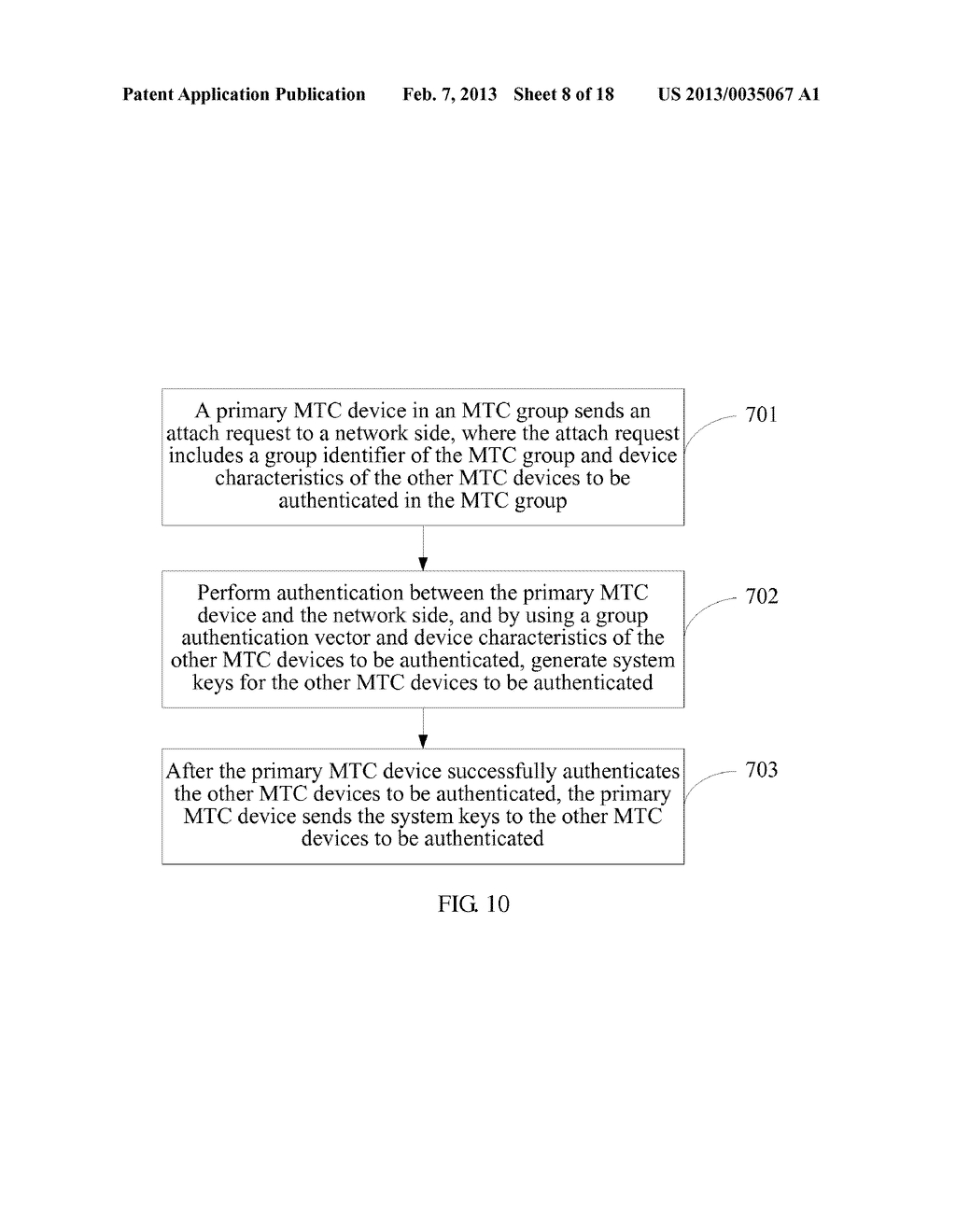 METHOD AND APPARATUS FOR AUTHENTICATING COMMUNICATION DEVICE - diagram, schematic, and image 09