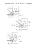 METHODS AND APPARATUS FOR APPLICATION OF NESTED ZERO WASTE EAR TO     TRAVELING WEB diagram and image