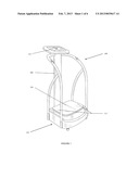 AEROBIC EXERCISE VIBRATION MACHINE diagram and image