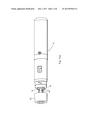INJECTION DEVICE WITH PROJECTIONS DISPOSED ON THE PASSAGE TO REDUCE THE     EFFECTIVE BORE OF THE PASSAGE diagram and image