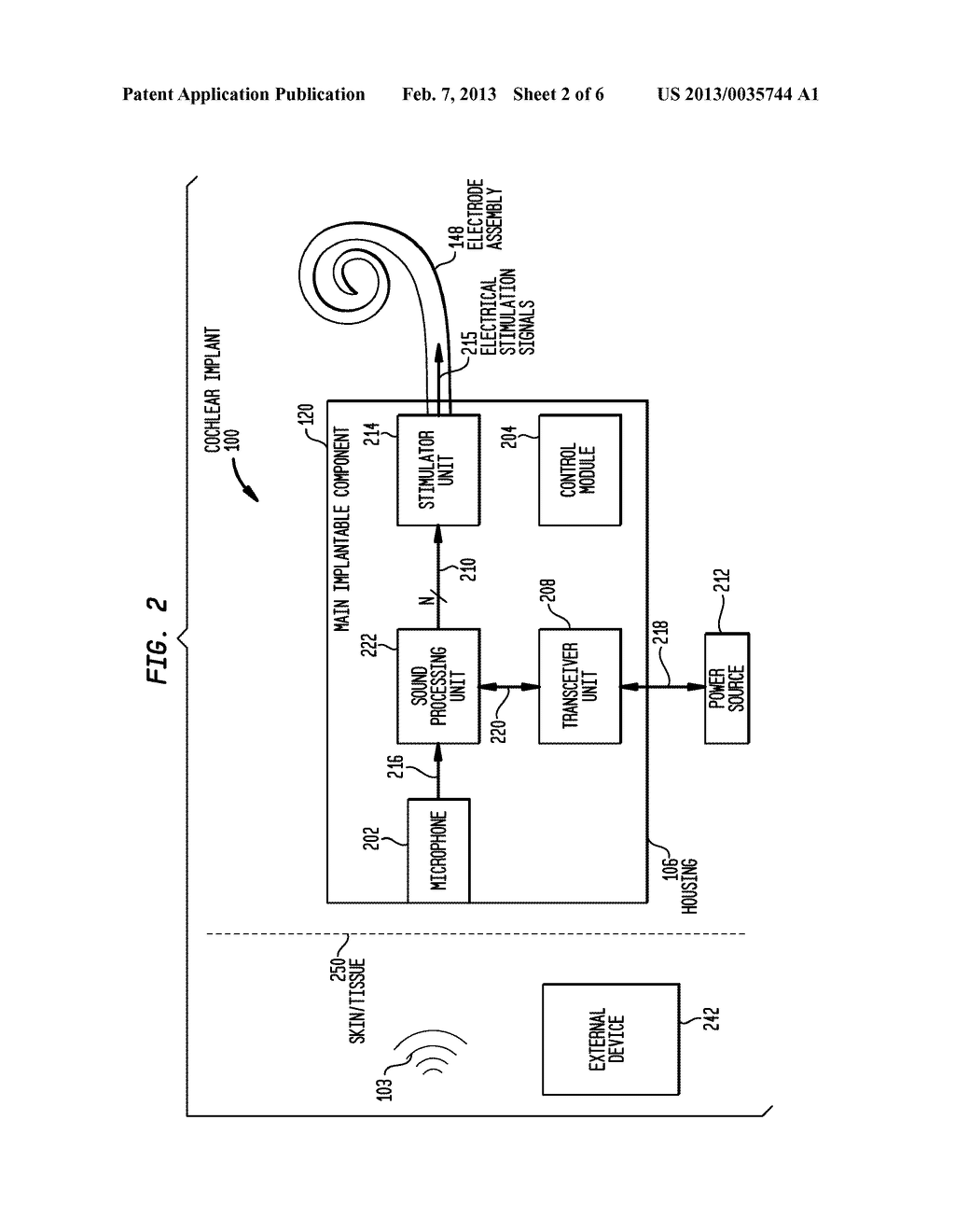 IMPLANTABLE MICROPHONE FOR AN IMPLANTABLE HEARING PROSTHESIS - diagram, schematic, and image 03